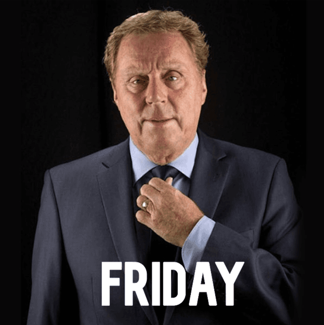 F - Friday (VIP VIP) (Private Meeting &amp; Nibbles) 499 Club x An Audience with Harry Redknapp - 9th May